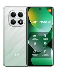 Смартфон Xiaomi Redmi Note 15 4G 6/128GB Green (Global) NFC (with charger)