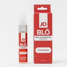 Гель для оральних пестощів JO H2O Blossom Organics Strawberry, 30 мл - мініатюра 3