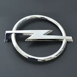 Емблема для Opel 135 x 164 мм пластиковий скотч Vectra C 2002-2008 перед - мініатюра 2