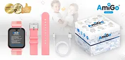 Smart Watch AmiGo GO10S Pro Wifi Pink UA - мініатюра 3