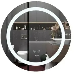 Дзеркало Mixxus PLAIN MC03-60 з LED Touch, Anti-fog, димером, регулюванням яскравості (MI6662)
