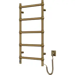 Електрична рушникосушка Navin Retro 500x1000 Sensor права, бронза 12-228153-3680, Бронза, Праве, Електронний - мініатюра 3