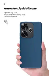 Чехол ArmorStandart ICON для Xiaomi Poco F6 Dark Blue (ARM73513) - мініатюра 7