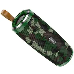 Бездротова Bluetooth-колонка Hoco BS38 Cool Freedom Wireless Speaker Camouflage Green - мініатюра 4
