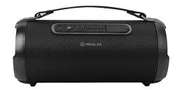 Портативна акустика Real-El X-709 Black [82785] - мініатюра 3