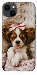 TPU чохол Demsky Sleepy spaniel для Apple iPhone 14 Plus (6.7")