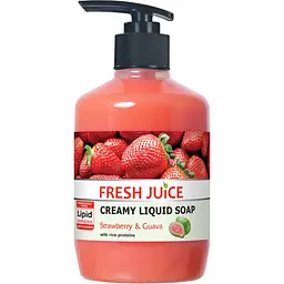 Крем-мило Fresh Juice Strawberry & Guava 460 мл