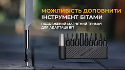 Міні мультитул Roxon (M3) сірий, Сріблястий - мініатюра 4
