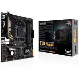Материнська плата Asus TUF Gaming AM4 (A520) A520M-PLUS II, A520, 4xDDR4, Int.Video(CPU), 4xSATA3, 1xM.2, 1xPCI-E 16x 3.0, 2xPCI-E 1x 30 6xUSB3.2/6xUSB2.0, VGA/HDMI/DP, MicroATX - мініатюра 2