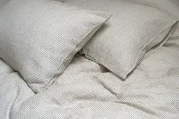 Постільна білизна з льону Lotus Home - Karlin stripe linen євро - мініатюра 3