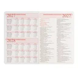 Діловий блокнот Leo Planner твердий А5 датований 2027 Lizard 252769 368 аркушів кремовий - мініатюра 5