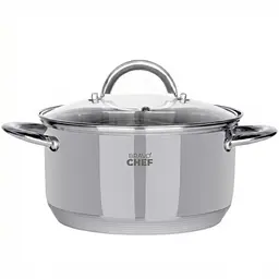 Каструля Bravo Chef з кришкою 20 см 3.6 л (BC-2001-20)
