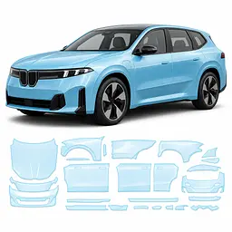 Антигравійна захисна бронеплівка за лекалами для BMW iX3 NA5 2025- повний кузов