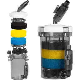 Зовнішній префільтр для акваріума Kruger Meier FlowPure Pro 1600 (16/22 мм) - 1.6 л - мініатюра 7