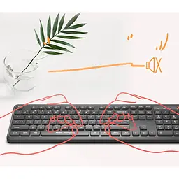 Комплект (клавіатура + миша) MiiiW Keyboard and Mouse Combo Gen 3 PB03 Black (MW24PB03) [131898] - мініатюра 8