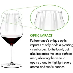 Набір келихів для червоного вина Riedel Performance Pinot Noir 830 мл 2 шт. (6884/67) - мініатюра 5