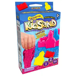 Набір творчості Кінетичний пісок Kidsand, коробка міні, 200 г, укр/рос, Danko Toys - мініатюра 3