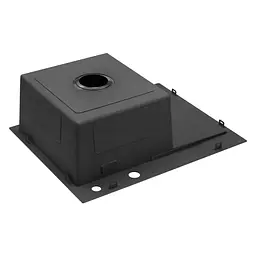 Кухонна мийка Kroner KRP Schwarze - 6350LHM PVD (3.0/1.0 мм) (CV031322) - мініатюра 9