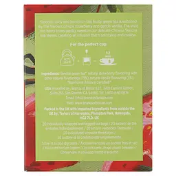Чай зелений Taylors of Harrogate Strawberry & Vanilla Green Tea з полуницею та ваніллю 20х1.5 г - мініатюра 3