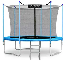 Батут із внутрішньою сіткою Neo-Sport NS-08W181 8 футів 252 см блакитний (5908220479055)