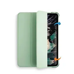 Чохол-книжка BeCover Soft Edge з кріпленням Apple Pencil для Apple iPad Air 11" M2/M3 2024/2025 Green (711427) - мініатюра 4