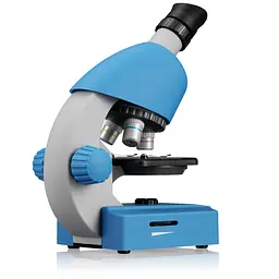 Мікроскоп Bresser Junior 40x-640x Blue з набором для дослідів та адаптером для смартфона (8851300WXH000) - мініатюра 3