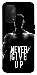 Чохол Demsky Never give up для Oppo A54 4G