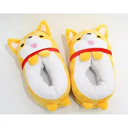 Тапочки Сartoon slippers Японський карлик Сиба Іну помаранчевий 22.035 - мініатюра 4