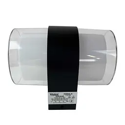 Світильник фасадний Violux ZEBRA-R 10W 4200K 750Lm ІР44 чорний ( 500440 ) - мініатюра 5