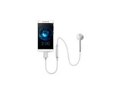 Перехідник Lapara LA-Type-C-Audio-3.5mm white (USB Type-C Male - Audio AUX mini jack 3,5 mm Female) - мініатюра 3