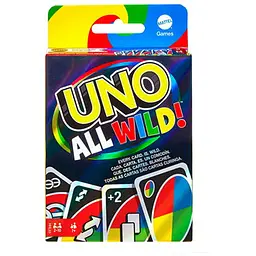 Настільна гра Mattel Уно Усі шалені (UNO All Wild) (HHL33)