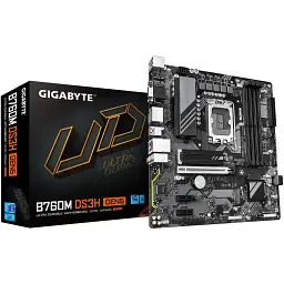 Материнская плата Gigabyte B760M DS3H GEN5 (s1700, Intel B760, DDR5, mATX)