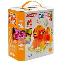 Дитячий конструктор "Денді" Юніка 126 деталей det0005086