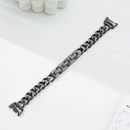 Металевий браслет-ланцюжок для XiaomiBand 8 Чорний