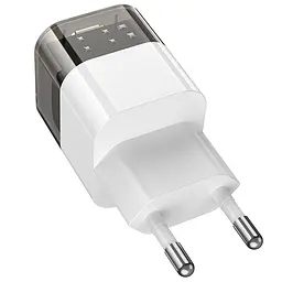 МЗП Hoco C125A Transparent PD20W (1USB-C) Transparent black - мініатюра 4