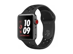 Смарт-годинник Apple Watch Nike+ Series 3 GPS + Cellular 38mm Space Gray Aluminum w. Anthracite/BlackSport B. (MQL62)