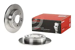 Диск гальмівний невентильований Kia Ceed II, Cerato III 09-25р Brembo (08.C172.20) - мініатюра 2