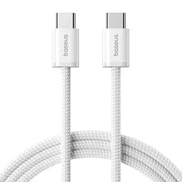 Кабель Baseus Dynamic 4 Fast Charging Type-C to Type-C 100W (2m) white (P10381400211-01) - мініатюра 5