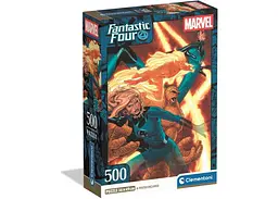 Пазл Clementoni Фантастична четвірка, Marvel (Marvel Fantastic Four Puzzle - 500 pcs.), 500 ел. (35805)
