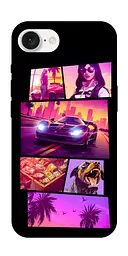 TPU чехол Demsky GTA vibes для Apple iPhone 16e (6.1")