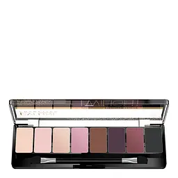 Палетка тіней для повік Eveline Eyeshadow Professional Palette, відтінок 02 (Twilight), 8 шт., 9,6 г (LMKCIEN8PAL2) - мініатюра 2