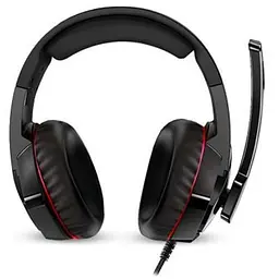 Навушники Real-El GDX-7800 Black/Red (EL124100027) - мініатюра 2