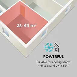 Кондиціонер мобільний Klarstein Pure Blizzard Smart 9k (10035808) - мініатюра 3