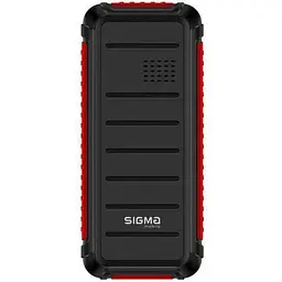 Кнопковий мобільний телефон Sigma mobile X-style 18 Track чорно-червоний - мініатюра 3