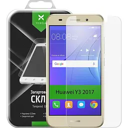 Скло захисне Vinga для Huawei Y3 2017 (Clear) (VTPGS-Y32017) - мініатюра 8