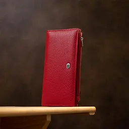 Жіночий шкіряний гаманець ST Leather 19х9.5х1.5 см acs0018193 - мініатюра 6