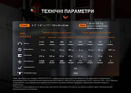 Налобний потужний ліхтар Fenix HM71R 2700лм IP68 - мініатюра 10