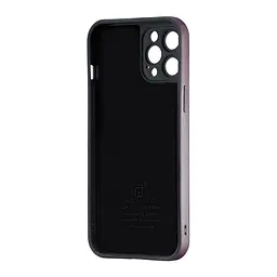 Чохол Jinduka Leather Protected Camera iPhone 12 Pro Max Purple - мініатюра 3