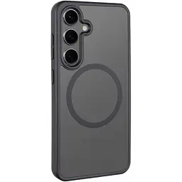 Чохол Epic Metal Buttons with MagSafe для Samsung Galaxy S25 Edge Black [141794] - мініатюра 2