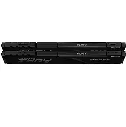Пам'ять 8Gb x 2 (16Gb Kit) DDR4, 3200 MHz, Fury Beast, Black, 16-18-18, 1.35V, з радіатором Kingston teh0020277 - мініатюра 4